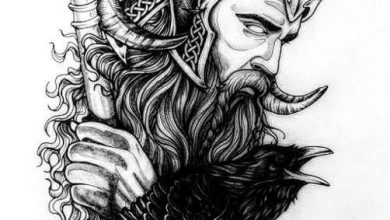 Viking valkyrie tattoo designs