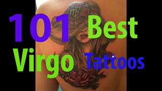 Virgo tattoo designs for females